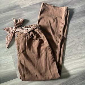 Angels Brown Boot Cut Jeans